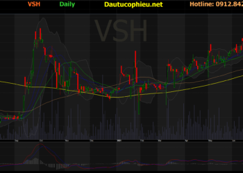 Đồ thị cổ phiếu VSH phiên giao dịch ngày 15/07/2021. Nguồn: AmiBroker